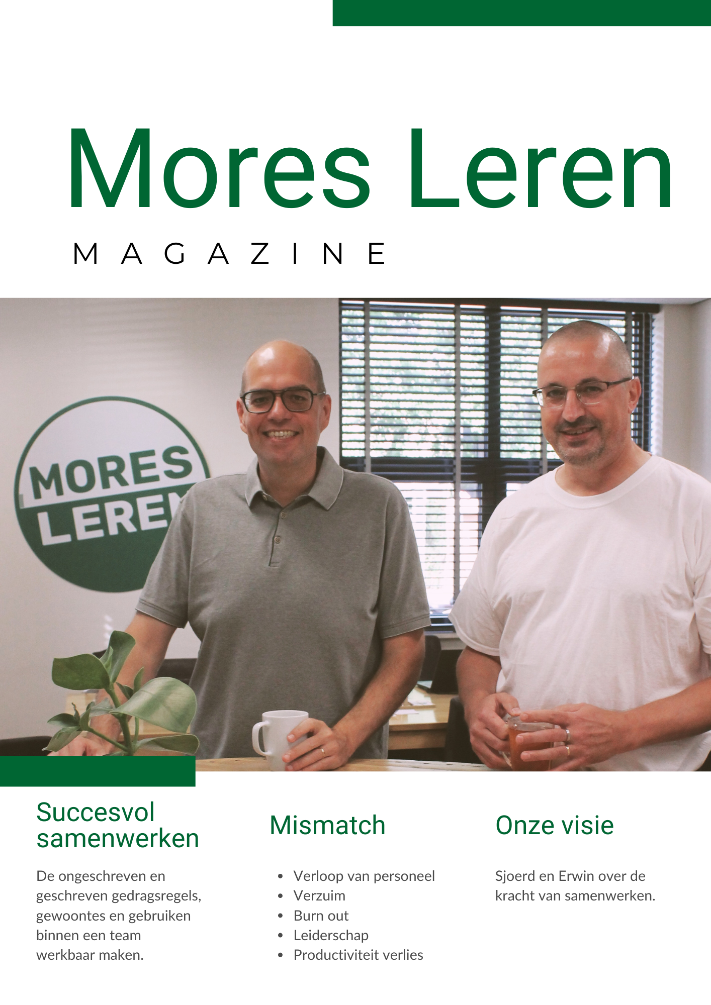 Mores Leren Magazine